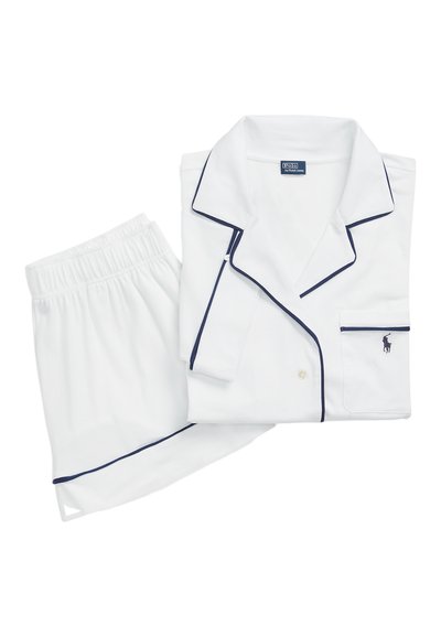 Polo Ralph Lauren SHORT SLEEVE SET - Pigiama - blanc