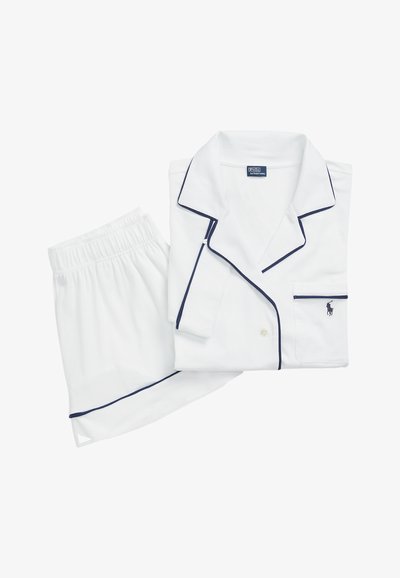 Polo Ralph Lauren SHORT SLEEVE SET - Conjunto de pijama - blanc