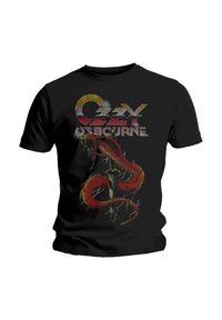 Paradiso Clothing OZZY OSBOURNE VINTAGE SNAKE - Print T-shirt - black