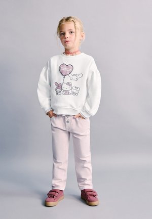 Mango Kids Jeans a sigaretta - pink