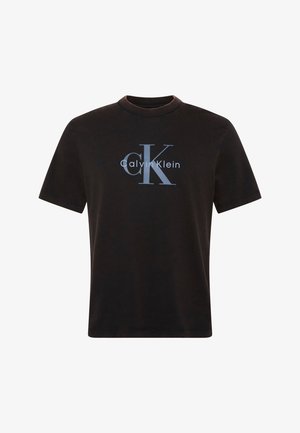 Calvin Klein Jeans, SS 20S ACID WASH MONOLOGO GRAPHI - T-shirt imprimé - black