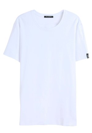 GRAND CREW NECK MERCERIZED - T-Shirt basic - white