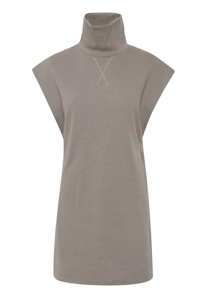 Ichi T-shirt basic bruin