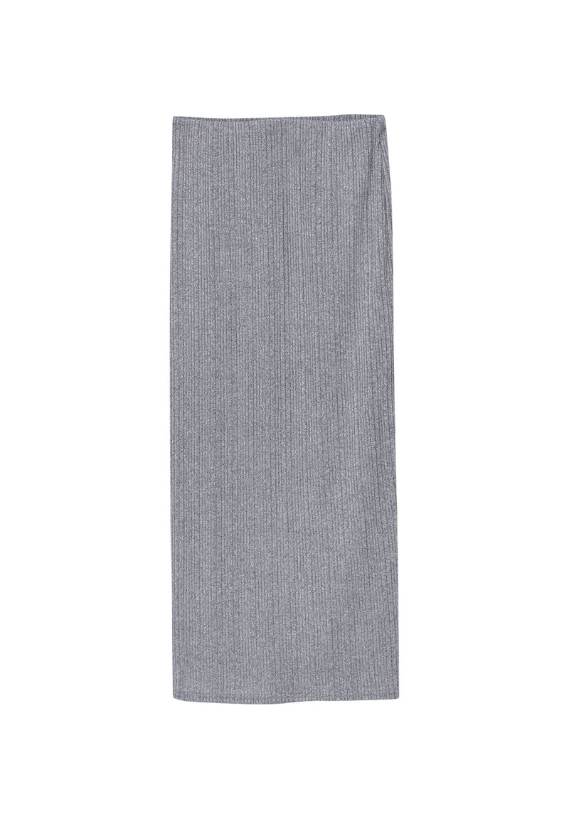 PULL&BEAR Kokerrok grijs PULL&BEAR Kokerrok grijs