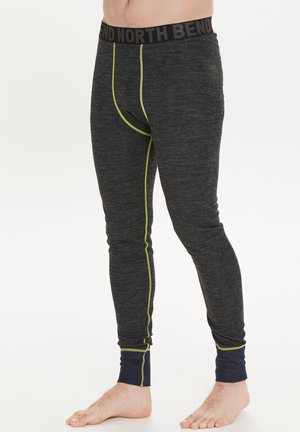North Bend Lange underbukser - dark grey melange