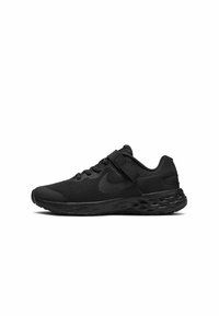 Nike Performance - NIKE REVOLUTION 6 FLYEASE (GS - Neutrális futócipők - black dark smoke grey black Miniatűr kép 1