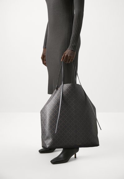 By Malene Birger ABRILLE - Shoppingveske - dark chokolate