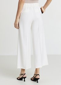 Calliope STRAIGHT  - Pantaloni - bianco lana