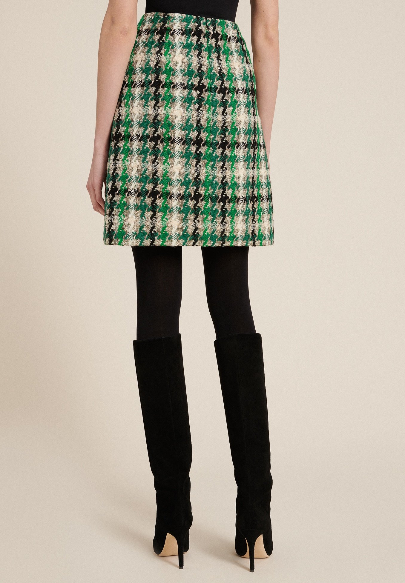 Luisa Spagnoli FREDDY - Gonna a campana - var nero/verde/bronz/nero -  Zalando.it