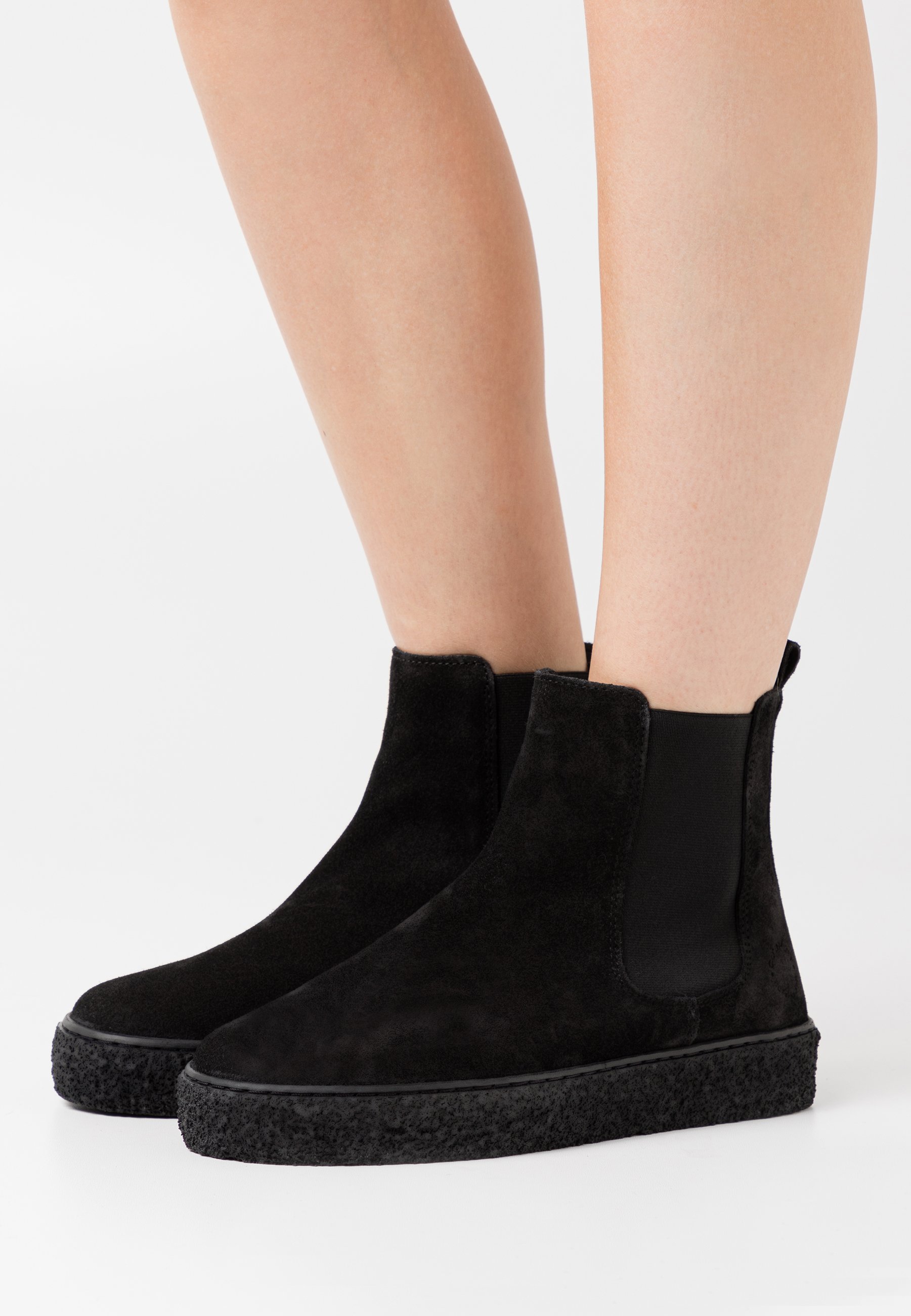 Ca'Shott Korte laarzen - black/Zwart - Zalando.nl