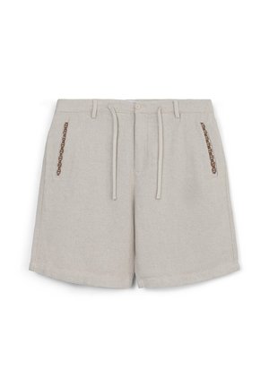 Calliope COULISSE RICAMO TASCA  - Shorts - beige melange
