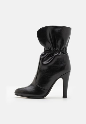 CHEVALIER - High heeled ankle boots - black