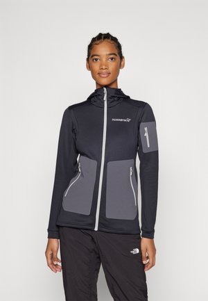 FALKETIND WARM STRETCH HOOD - Treningsjakke - caviar