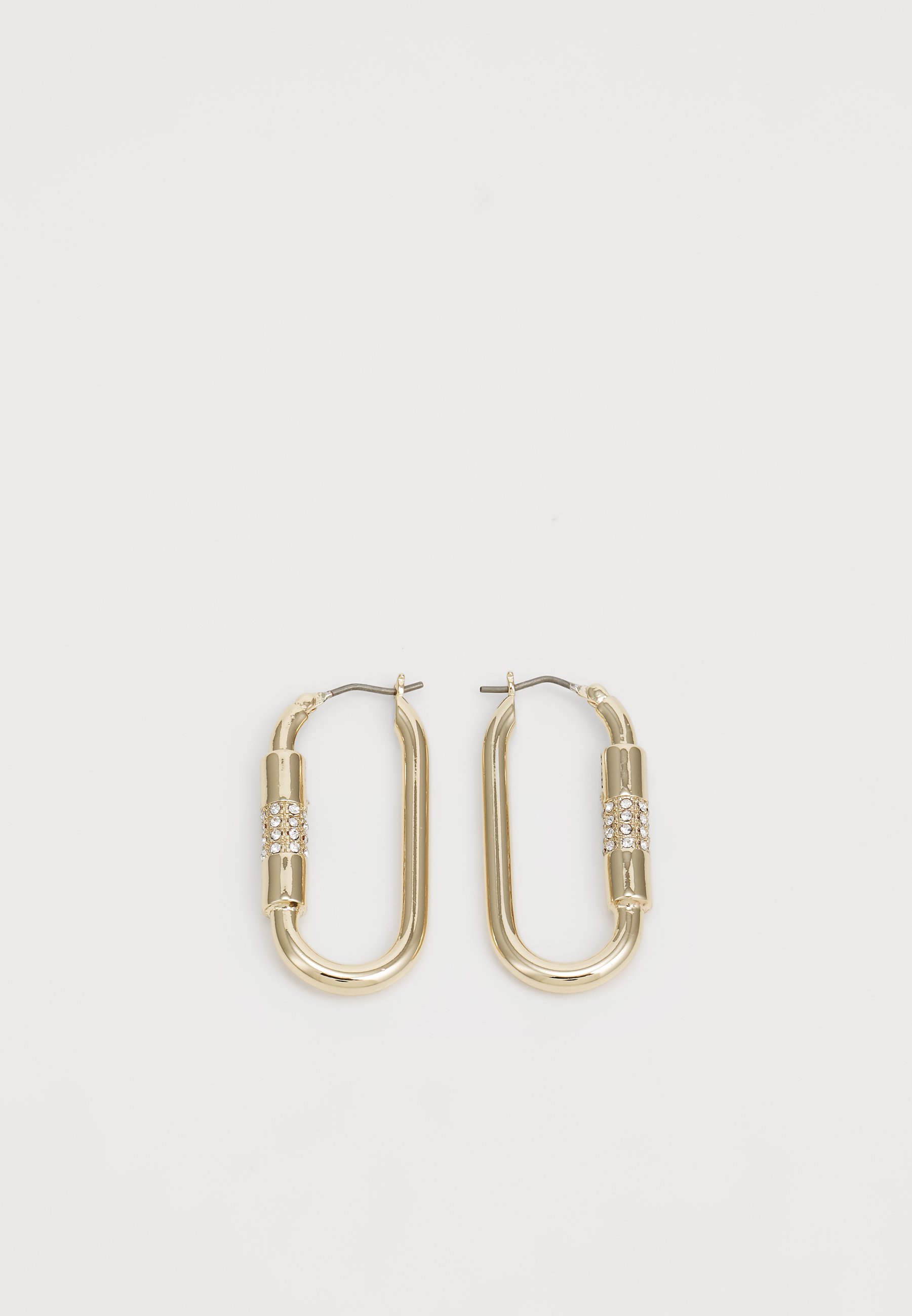 DKNY PAVE LINK HOOP Earrings gold-coloured