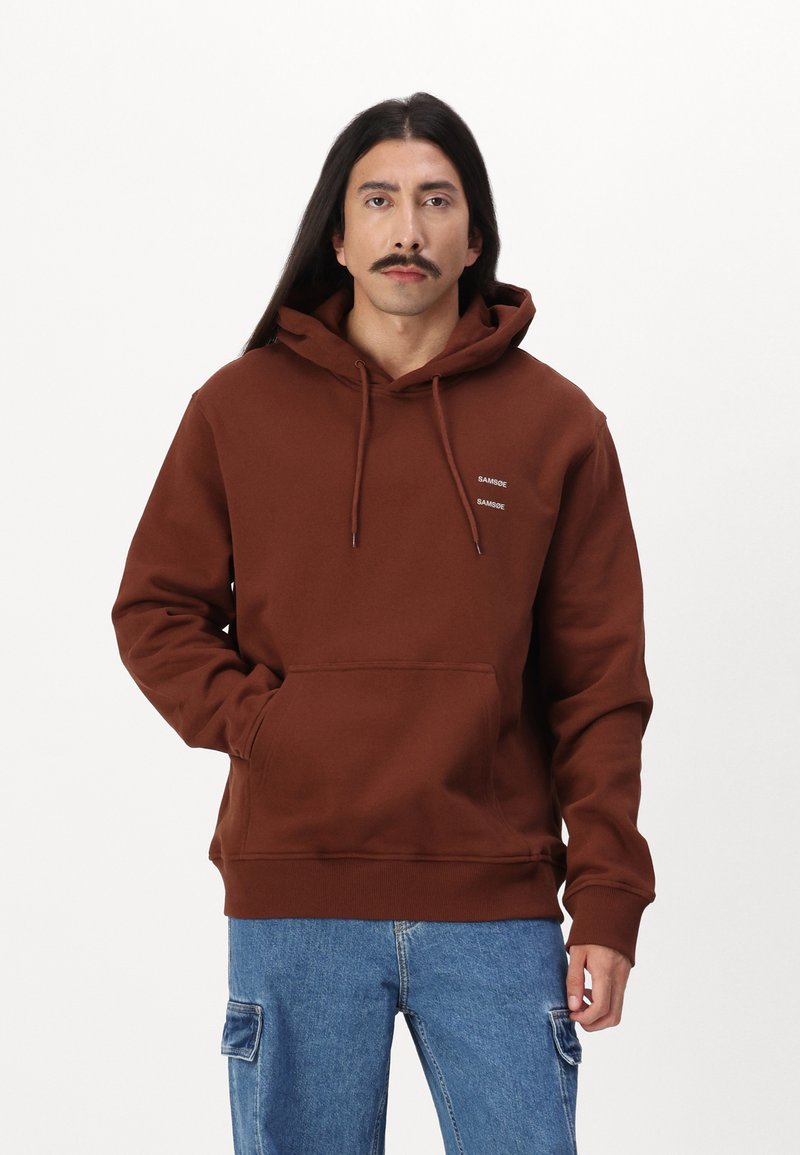 Samsøe Samsøe JOEL HOODIE - Bluză de molton - cappuccino