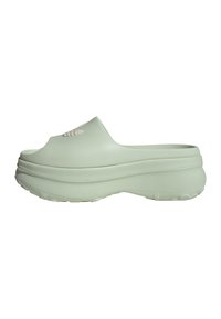 ADIFOM STAN - Muiltjes - linen green white white