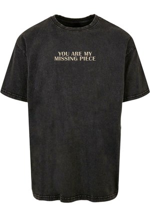 Merchcode, MISSING PIECE TEE - T-shirts print - black