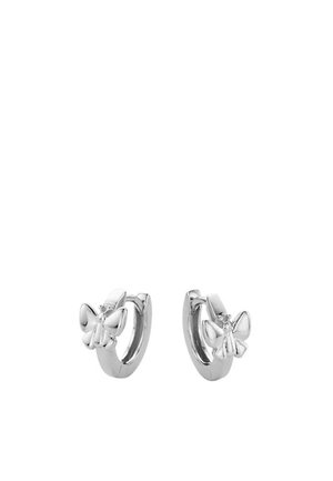 MET VLINDER - Earrings - silver-coloured