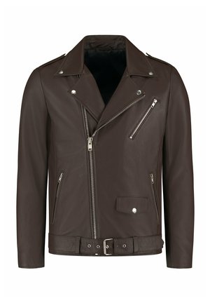 ODIN PERFECTO - Læderjakker - chocolate brown