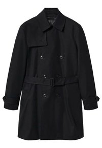 Mango Trench - black
