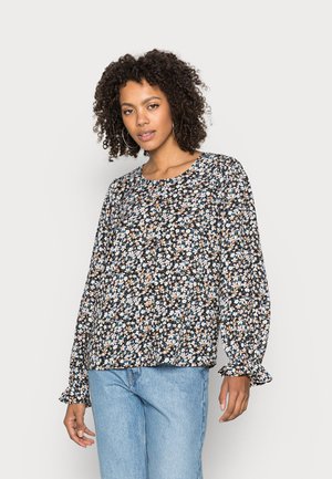 NUCALTUM BLOUSE - Blusa - della robbia blue