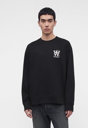 DOUBLE A BY WOOD WOOD, Суитшърт - black