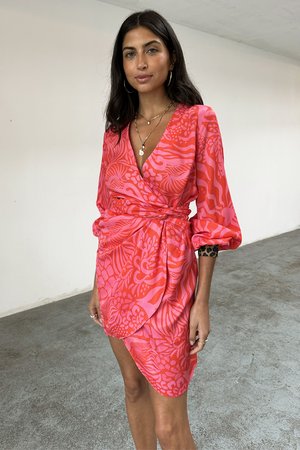 Never Fully Dressed MINI VIENNA DRESS - Kokteiļkleita/ballīšu kleita - pink