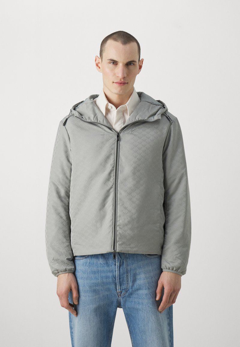 Emporio Armani BLOUSON JACKET - Lengva striukė - neutral gray