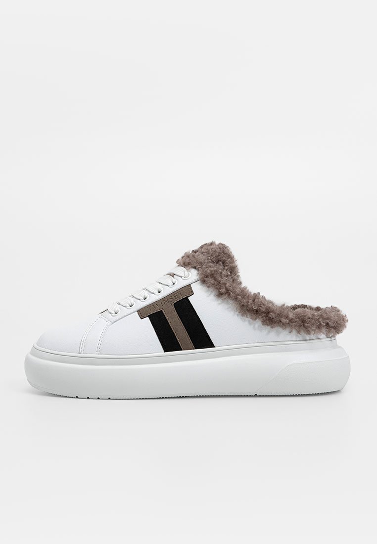 TWINSET Muiltjes met hak wit