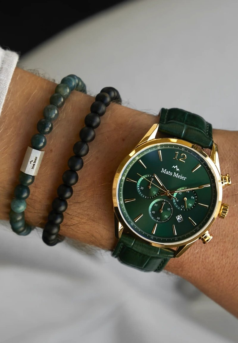 Mats Meier SET - Montre à aiguilles - gold farbend