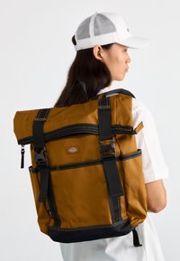 Dickies ASHVILLE ROLL TOP BACKPACK UNISEX - Turistinė kuprinė - brown duck