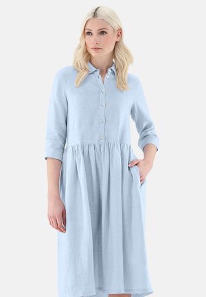 Blusenkleid - hellblau