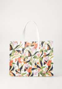 Ted Baker FLORISH FLORAL PRINTED EXTRA ICON BAG - Cabas - cream