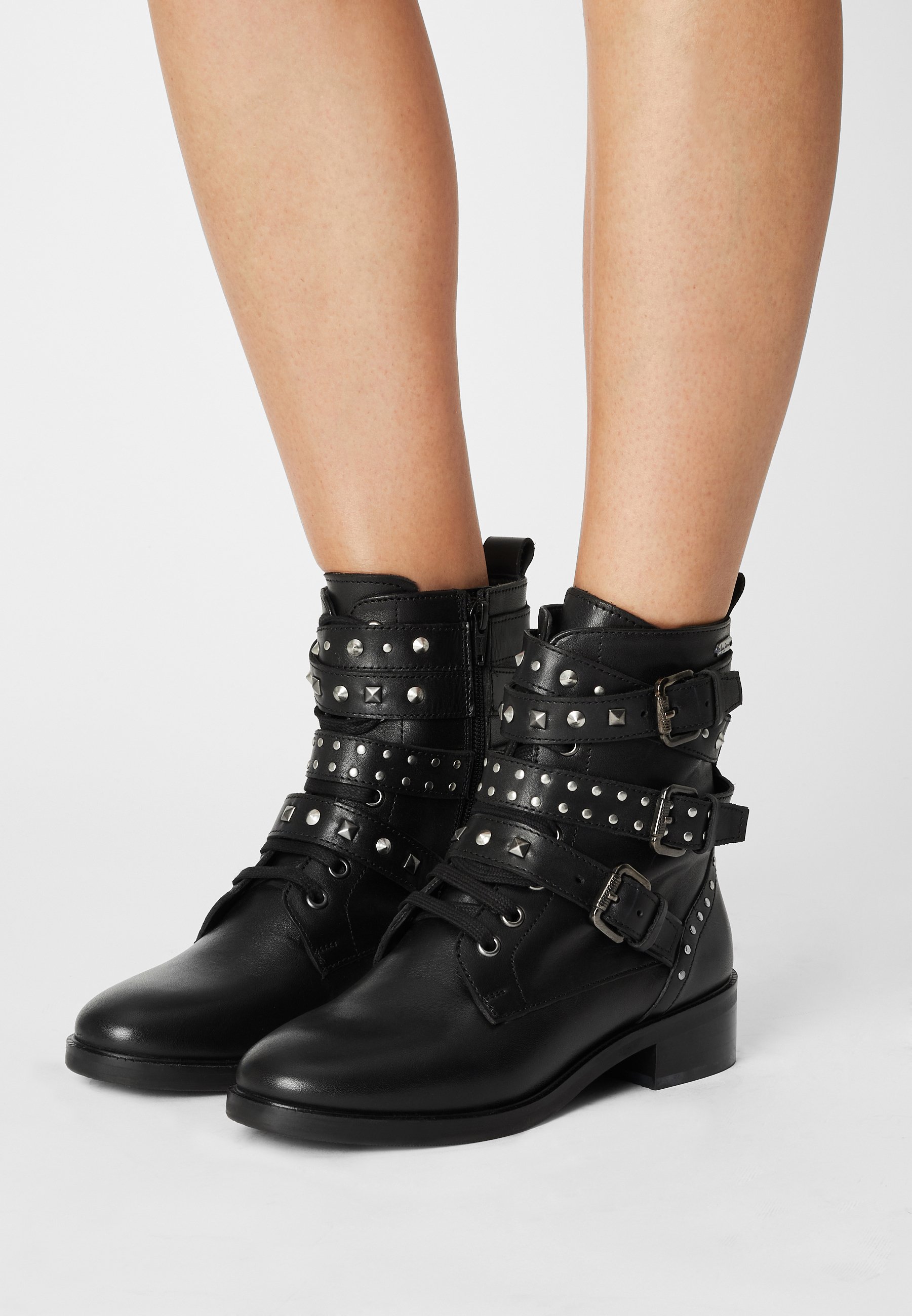 Pepe Jeans ORSETT ROCK - Botines con cordones - black/negro - Zalando.es