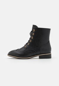 Anna Field Wide Fit Botines con cordones - black