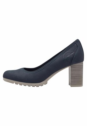 Platform heels - navy