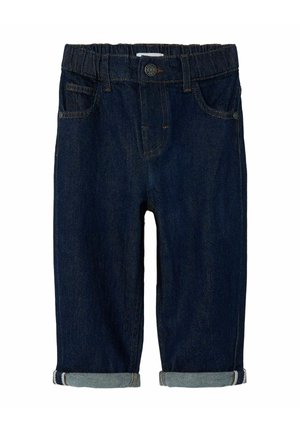 Brīva piegriezuma džinsi - dark blue denim