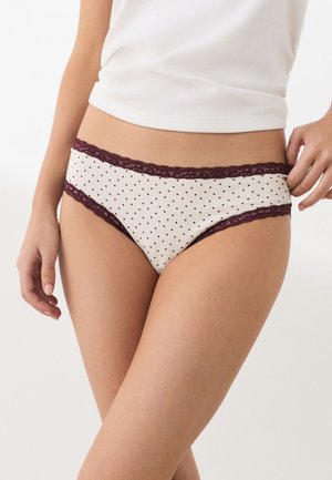 Next, 7 PACK  - Bikini-Hose - black floral berry