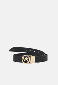 REVERSIBLE BELT - Curea - black/gold-coloured