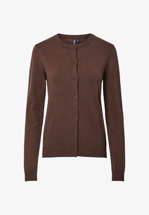 Pieces, Knitted PCNORA - Kardigán - hot fudge