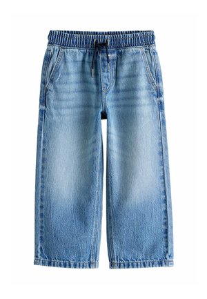 PULL ON - Jeans Straight Leg - mid blue denim