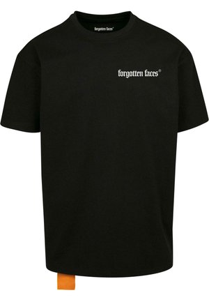 DYED OVERSIZED - Print T-shirt - black