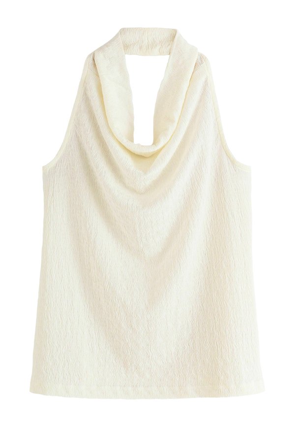 REGULAR FIT - TEXTURE - Top - ecru