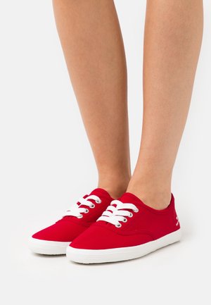 TOM TAILOR, Baskets basses - red