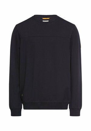 MIT RUNDHALSAUSSCHNITT - Sweatshirt - dark navy