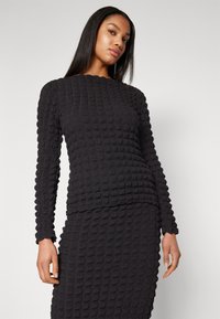 Vero Moda VMFREDA TOP  - Topper langermet - black