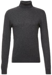 Unselected, dark grey melange