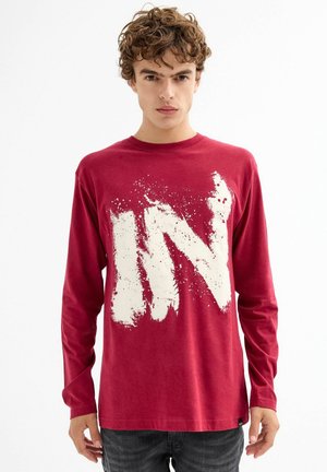 Camiseta de manga larga - rojo
