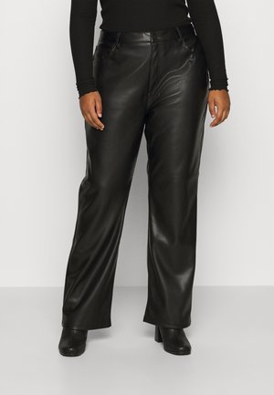 ONLY Curve ONCMADISON WIDE PANTS - Παντελόνι - black
