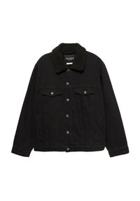 COLLAR - Veste en jean - black
